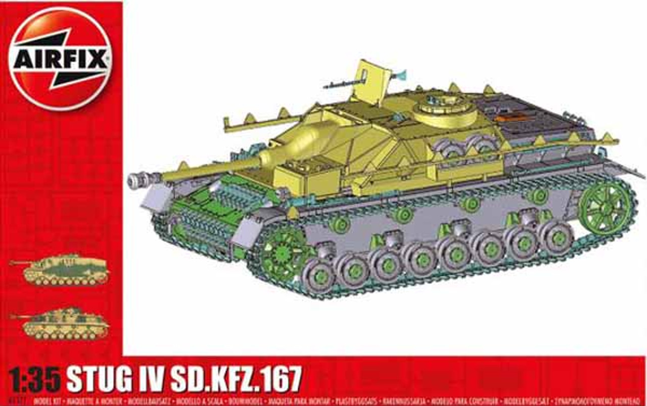 Airfix Model 1377 Stug IV Sd.Kfz.167 1/35