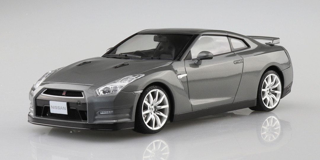 AOS6244 Nissan R35 GT-R '14 Dark Metal Gray 1/24