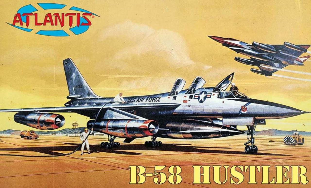 ATLANTIS MODELS	AAN-252	1/93 Convair B58 Hustler Jet (formerly Revell)