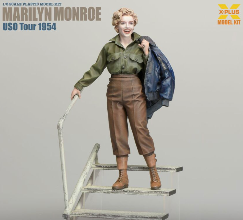 XPM200245TP X-Plus 1/8 Marilyn Monroe USO Tour 1954