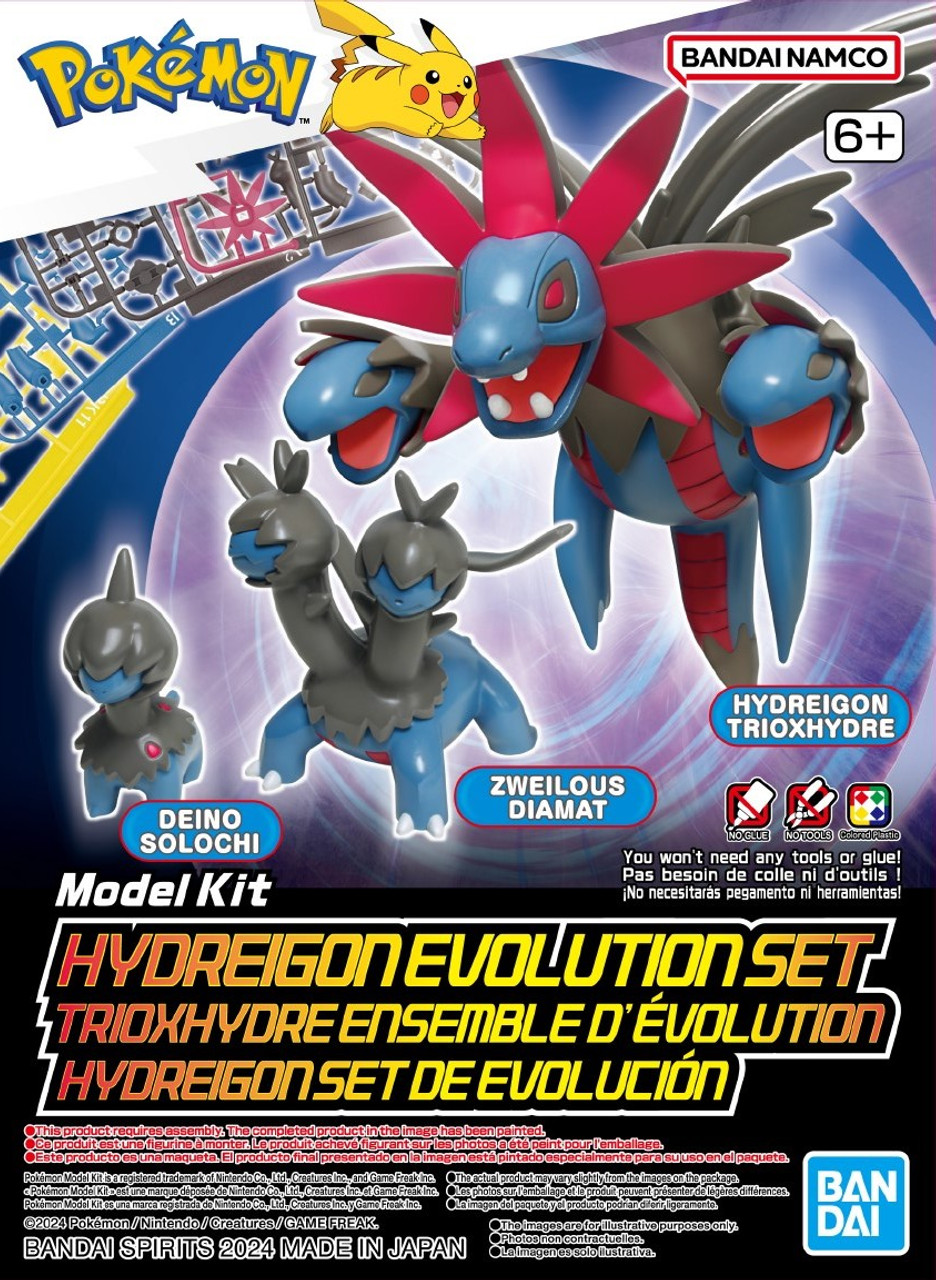 Bandai 2730251 Pokemon Model Kit Hydreigon Evolution Set
