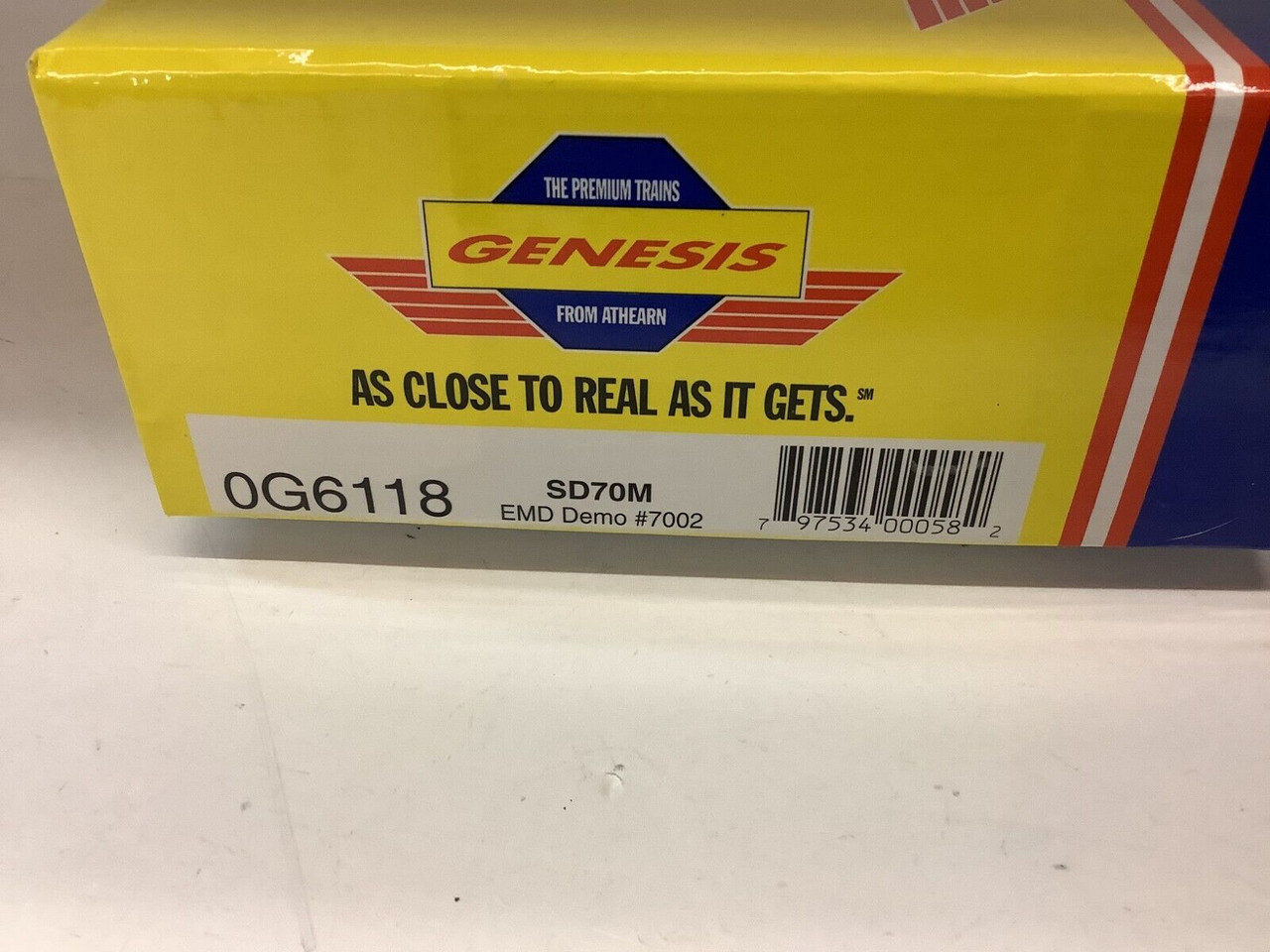 USDATH0G6118  Pre-Owned  HO Scale Electro-Motive SD70M Diesel Locomotive #7002 LN/Bo