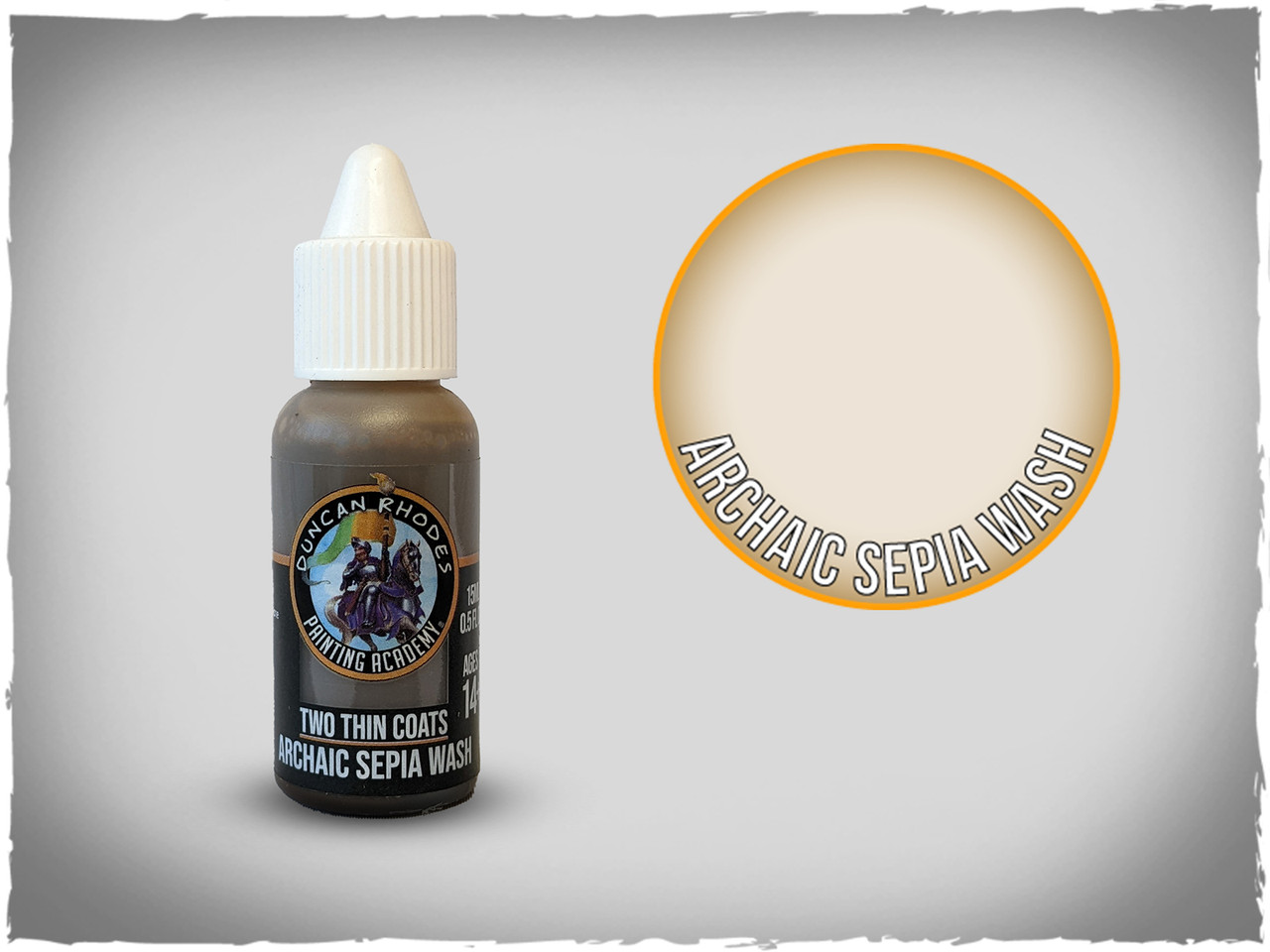 DRP10060 Two Thin Coats : Archaic Sepia Wash  -  Wash