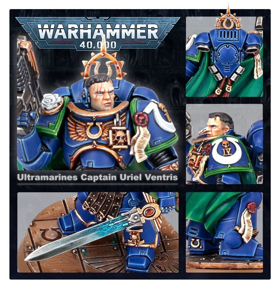 55-42 ULTRAMARINES CAPTAIN URIEL VENTRIS