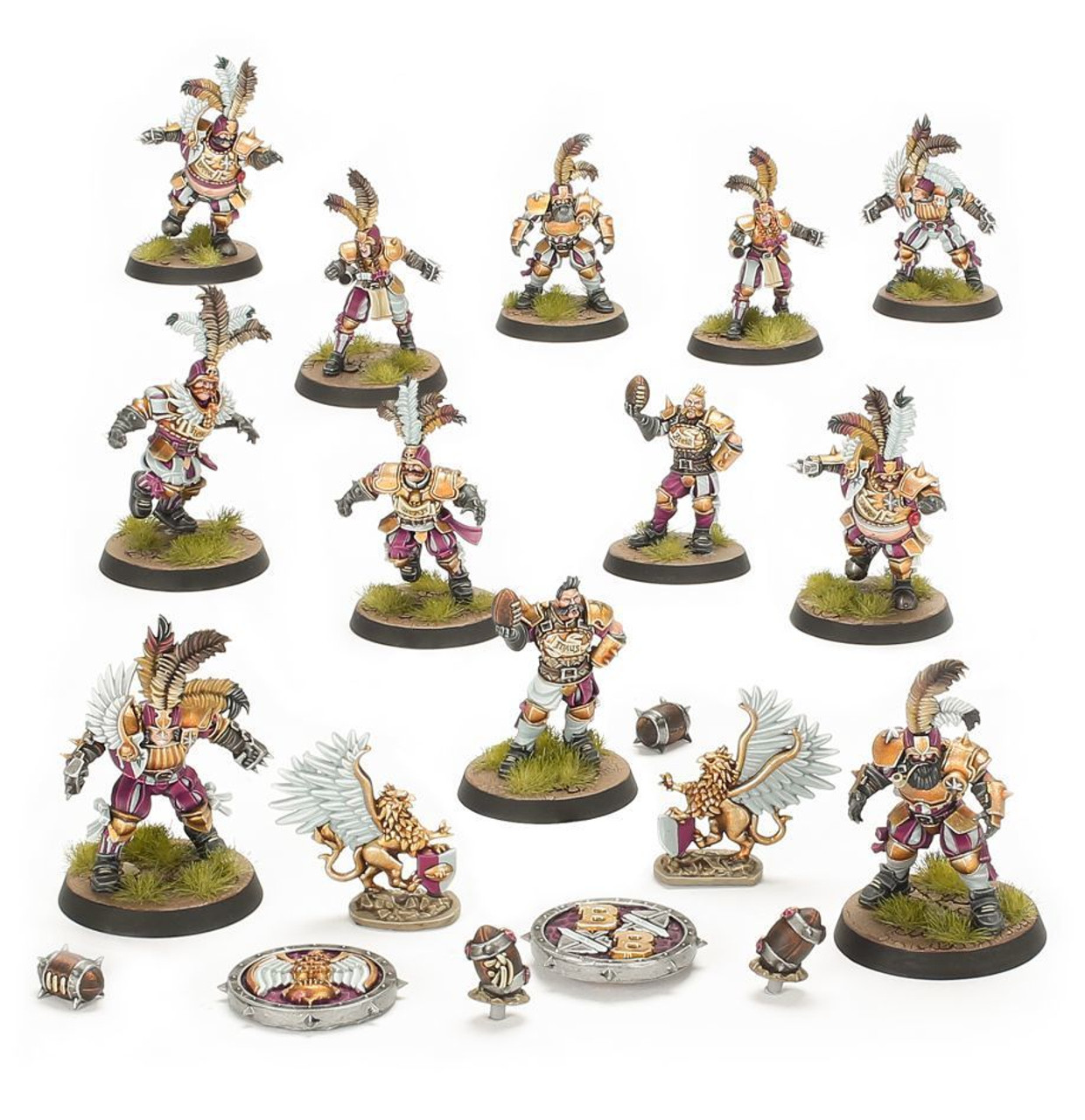 202-13 BLOOD BOWL: Imperial Nobility Blood Bowl Team: The Bögenhafen Barons 202-13 BLOOD BOWL: Imperial Nobility Blood Bowl Team: The Bögenhafen Barons