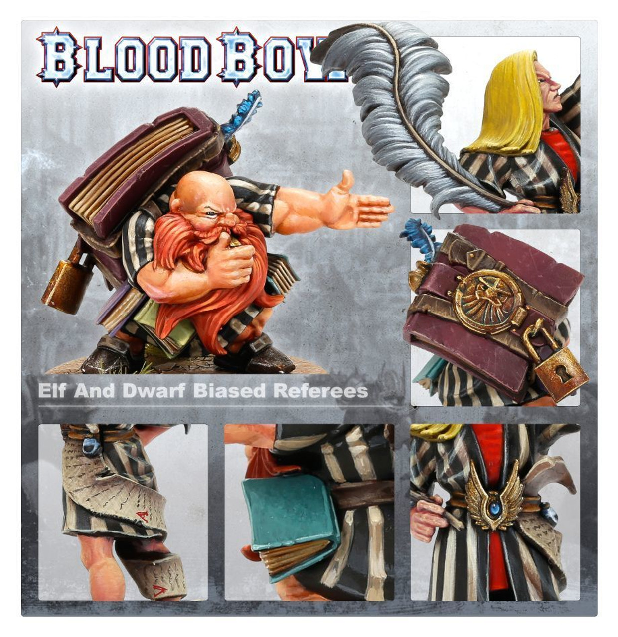 202-16 BLOOD BOWL ELF AND DWARF BIASED REFEREES