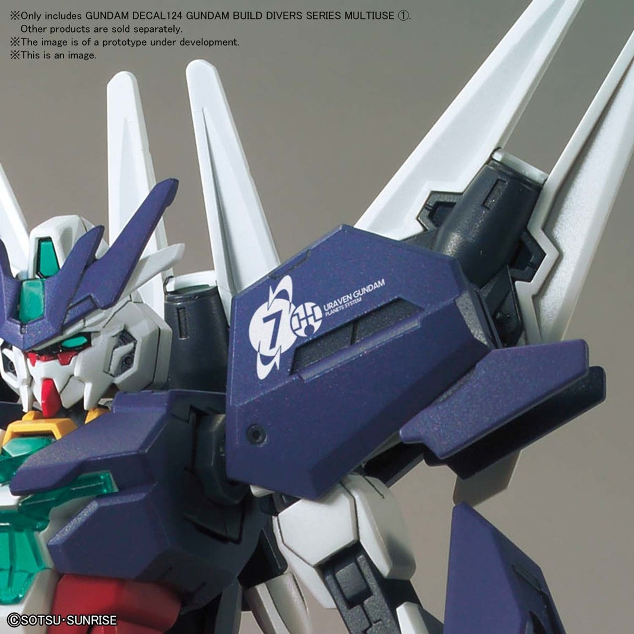 Bandai 2587848 GD #124 GUNDAM BUILD DIVERS SERIES MULTIUSE 1