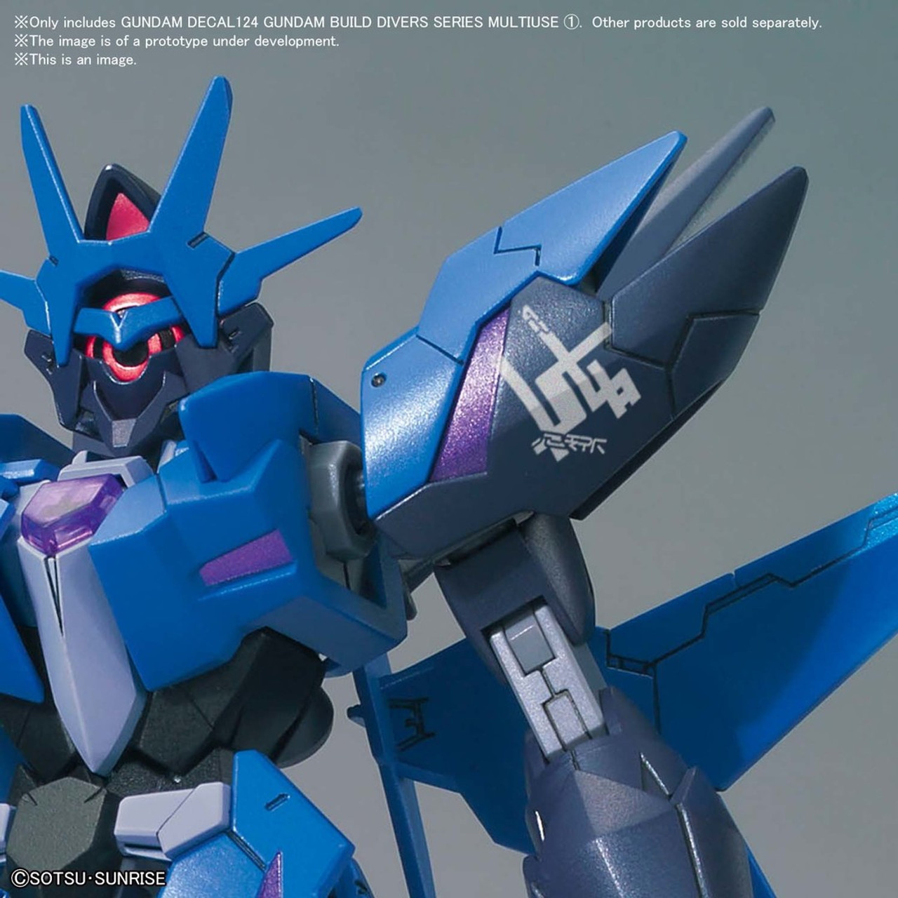 Bandai 2587848 GD #124 GUNDAM BUILD DIVERS SERIES MULTIUSE 1 MRS Hobby Shop Sandy, UT