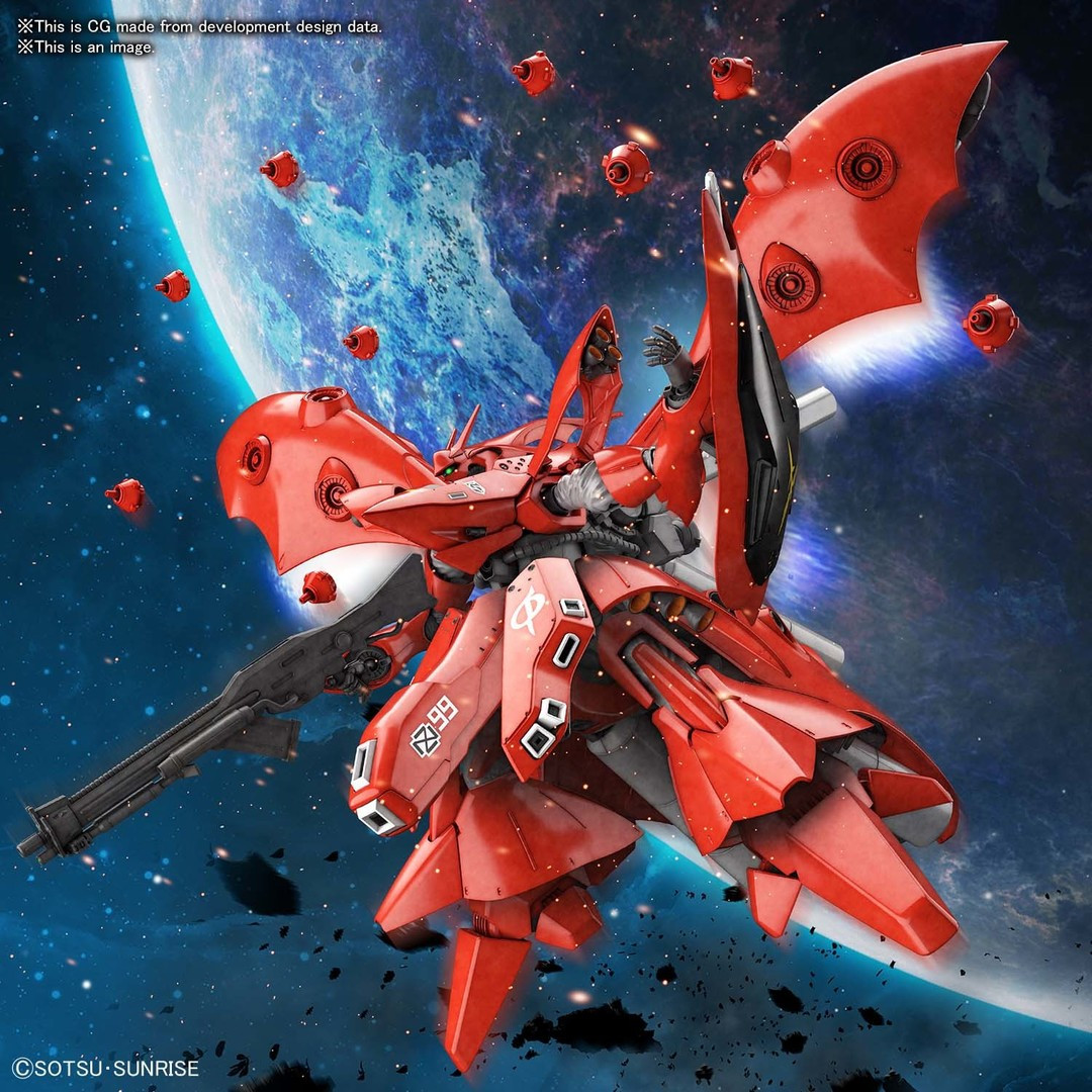 BAN2559049 Bandai HGUC #240 1/144 MSN-04II Nightingale "Gundam: Char's Counterattack"