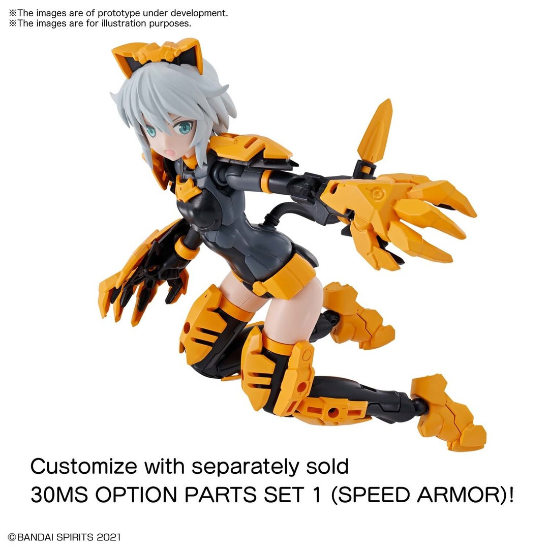 BAN2561677 Bandai Spirits #01 SIS-G00 Rishetta (Color A) '30 Minute Sisters', Model Kit