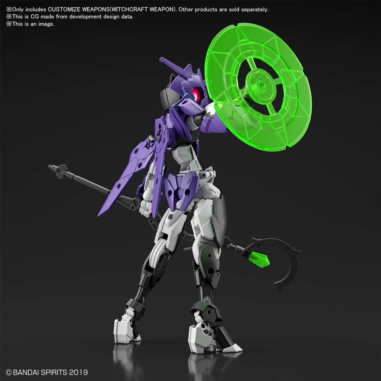 BAN2553544 Bandai Spirits 30 Minute Missions 1/144 #W-13 Customize Weapons (Witchcraft Weapon)