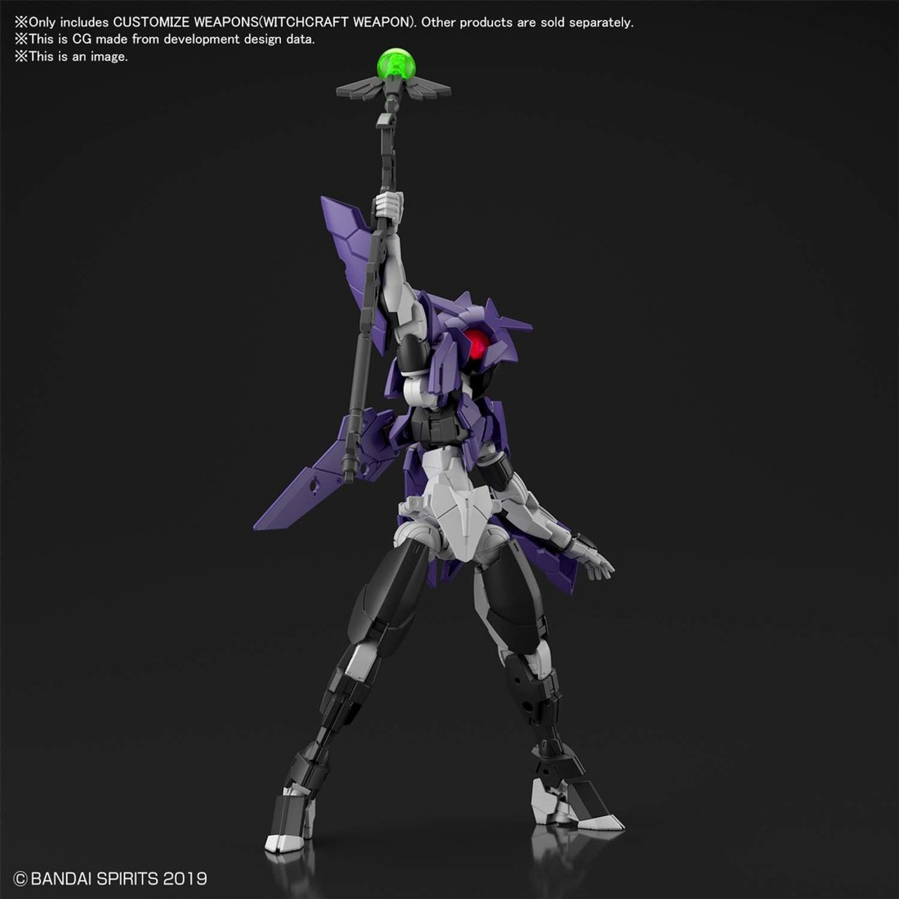 BAN2553544 Bandai Spirits 30 Minute Missions 1/144 #W-13 Customize Weapons (Witchcraft Weapon)