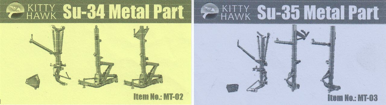 MT-2  SU-34 METAL PARTS 1/48