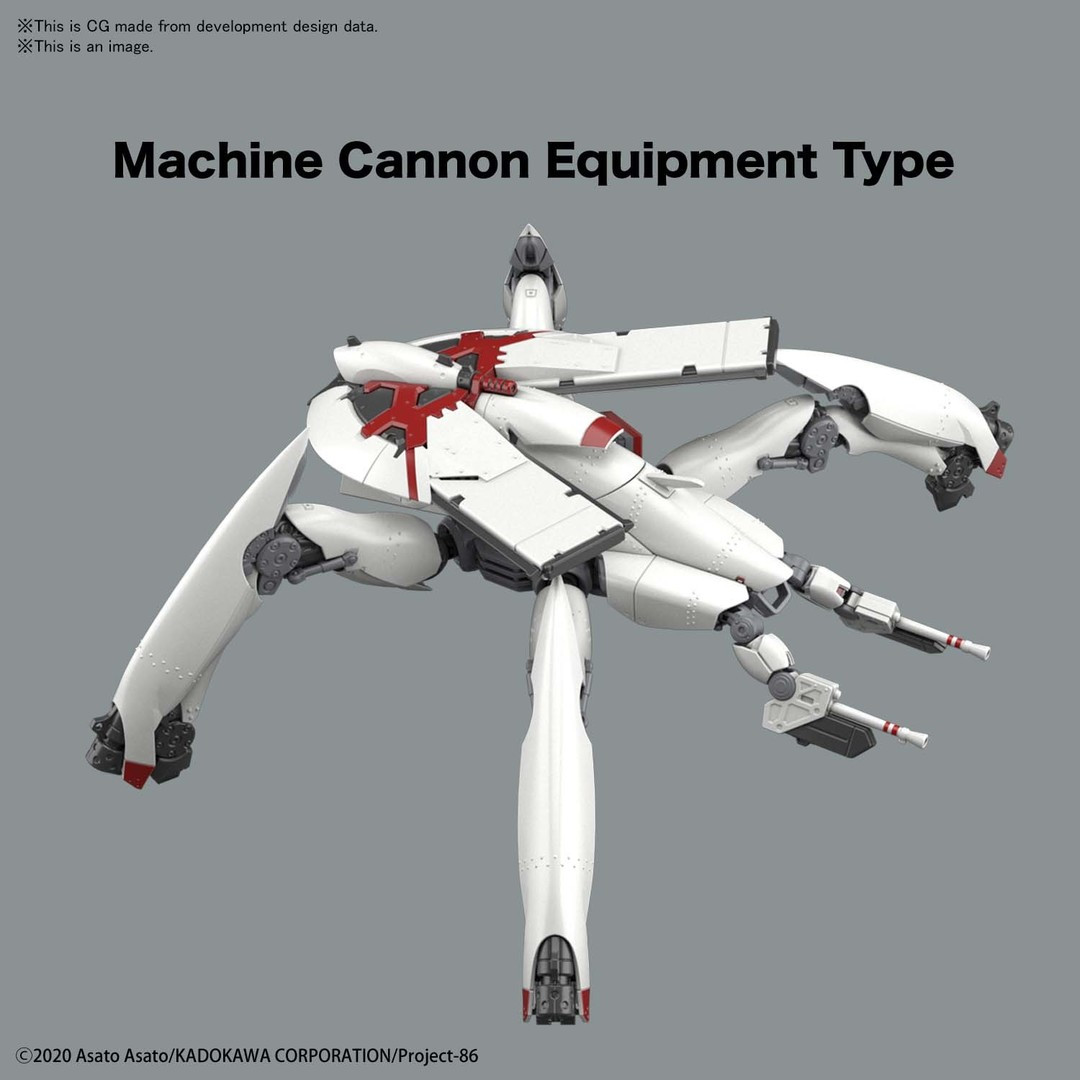 2595686 Reginleif (General Purpose Type/Autocannon Type) "86", Bandai Spirits Hobby HG 1/48