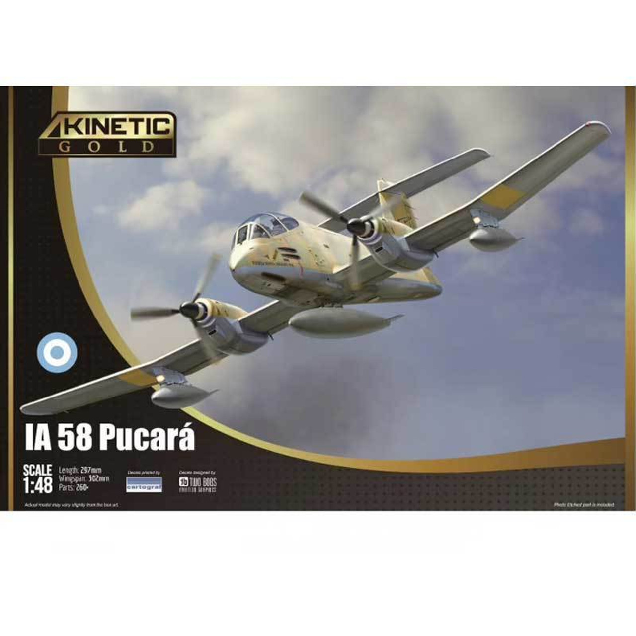 48078 IA-58 Pucara Propeller (Aircraft) 1/48