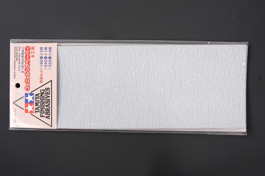 TAM87009 Tamiya Finishing Abrasives Set Medium