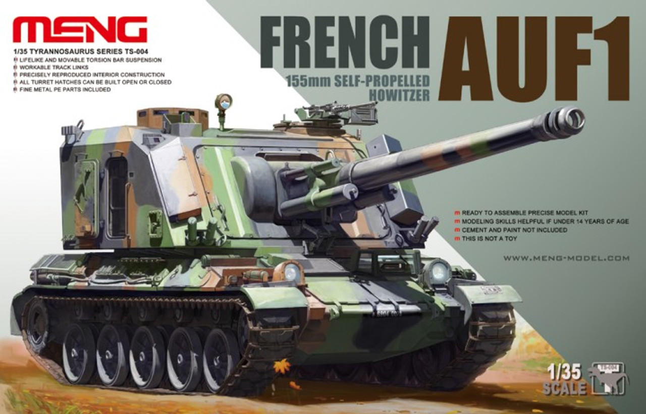 TS024 French AUF1 155mm Self-Propelled Howitzer