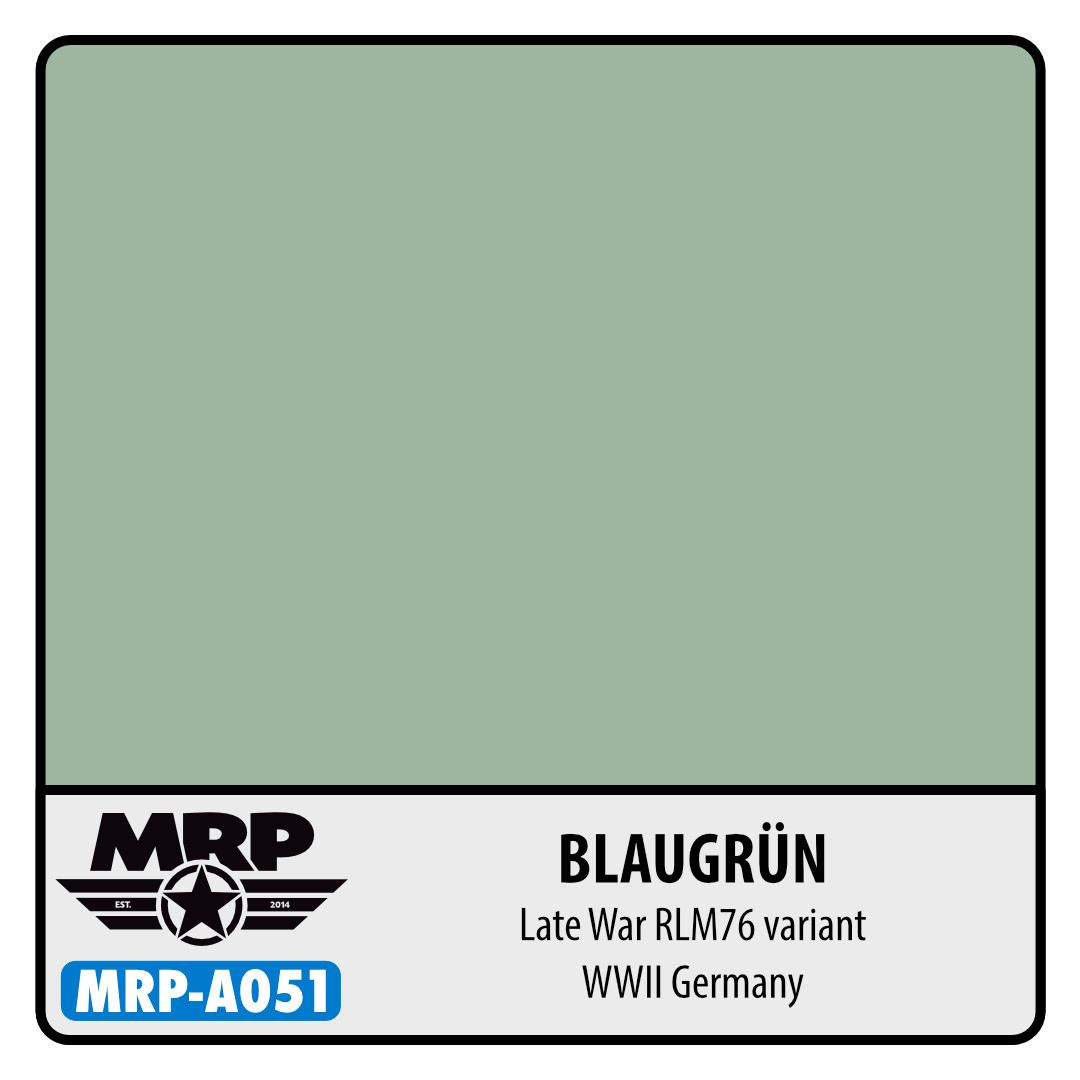 MRPA051A  Blaugrun (German Late war RLM76 variant) 17ml