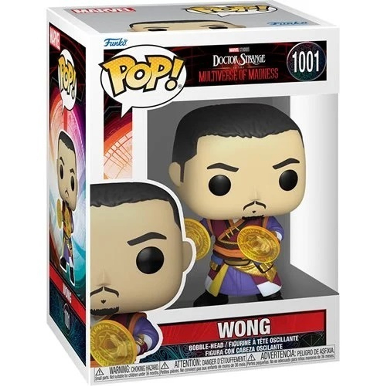FU60919 Doctor Strange in the Multiverse of Madness Wong Pop! Vinyl Figure