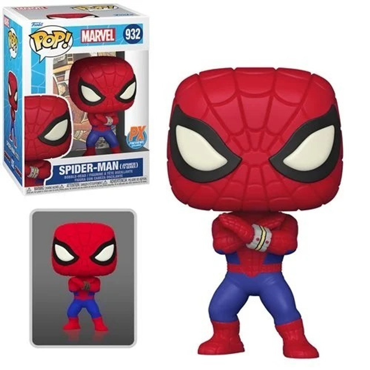 FU219199 Marvel Spider-Man Japanese TV Series Pop! Vinyl Figure - Previews Exclusive #932 FU219199 Marvel Spider-Man Japanese TV Series Pop! Vinyl Figure - Previews Exclusive #932