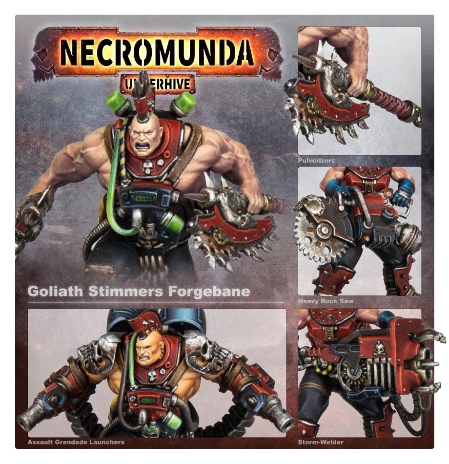 300-62 Necromunda: Goliath Stimmers and Forge-born