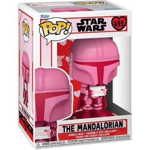 FU60126 Star Wars Valentines Mandalorian Pop! Vinyl Figure