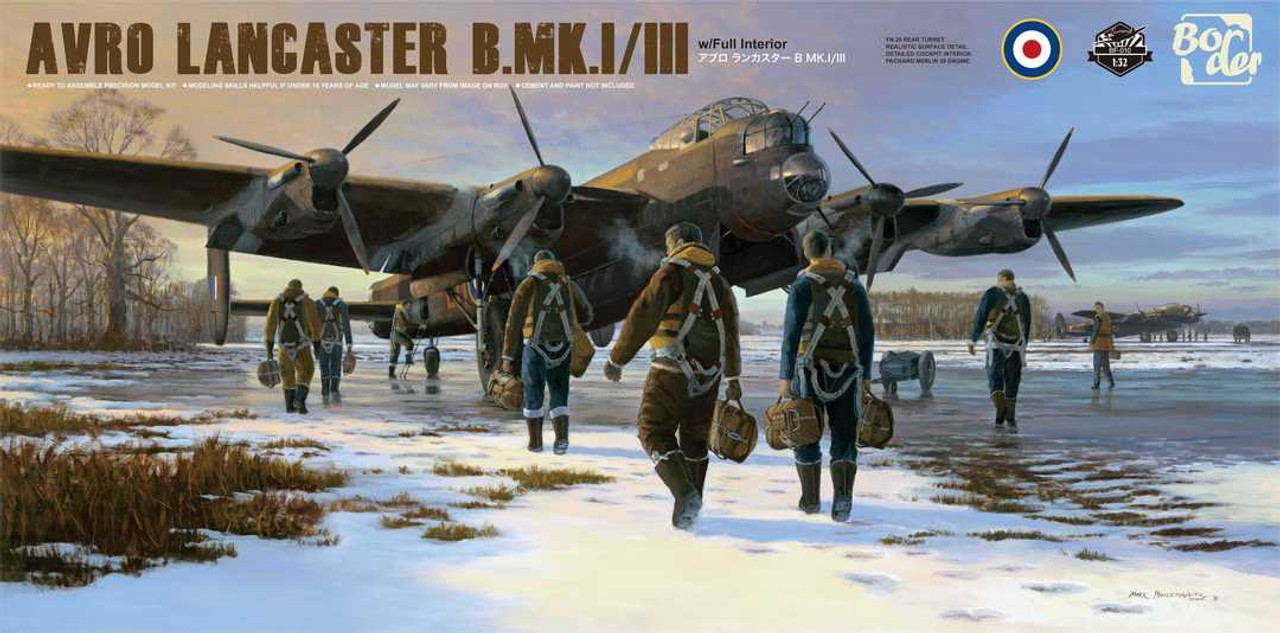 BF010 Avro Lancaster B.MK.I/III with Full Interior 1/32 BF010 Avro Lancaster B.MK.I/III with Full Interior 1/32