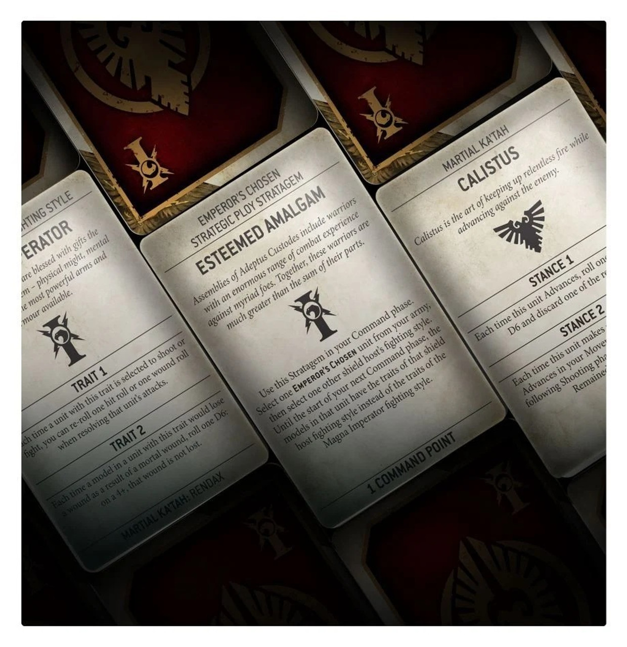 GW01-15 Datasheets: Custodes - Cards (OLD) GW01-15 Datasheets: Custodes - Cards (OLD)