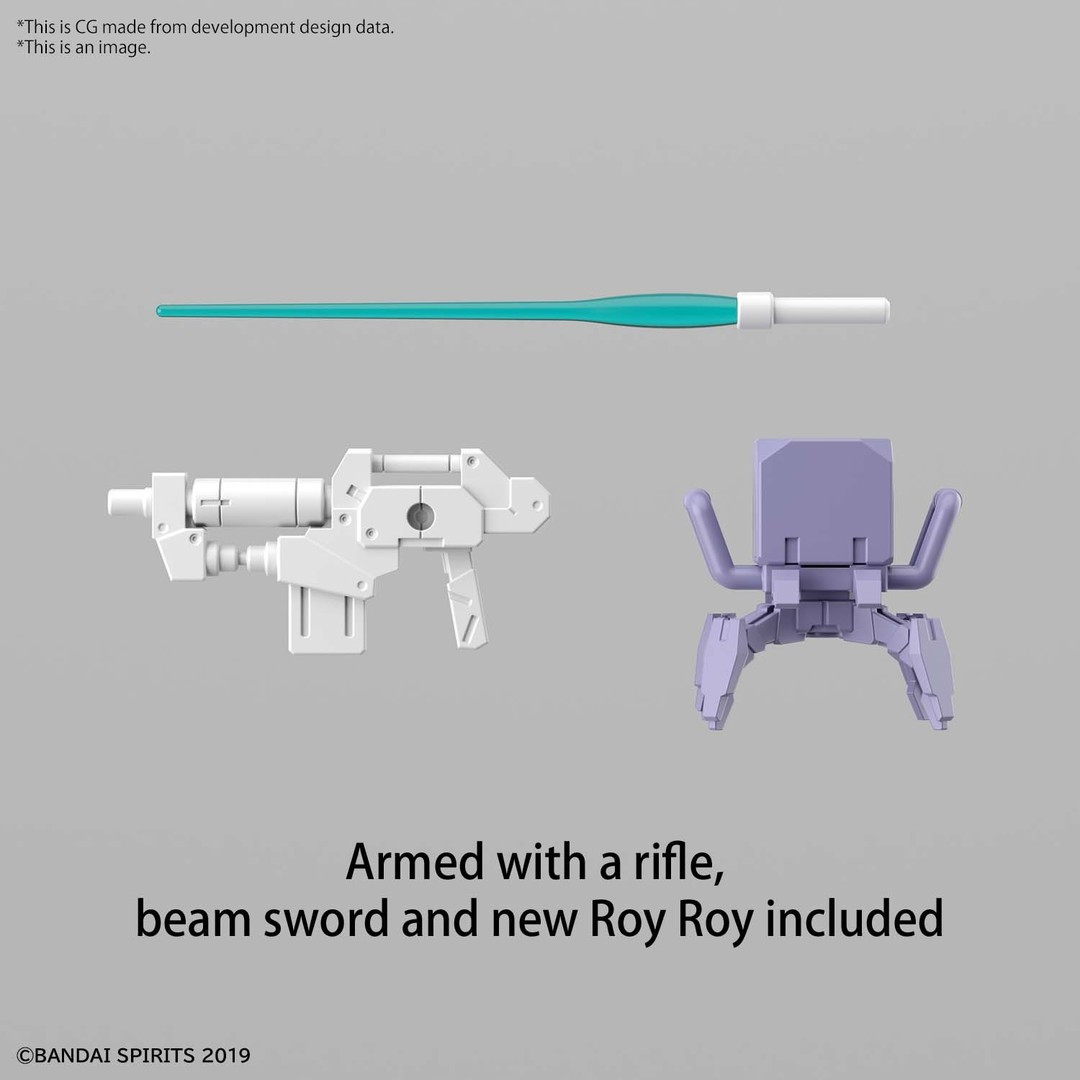 BAN2607527 Bandai 30MM 1/144 EEXM-S01U Forestieri 01