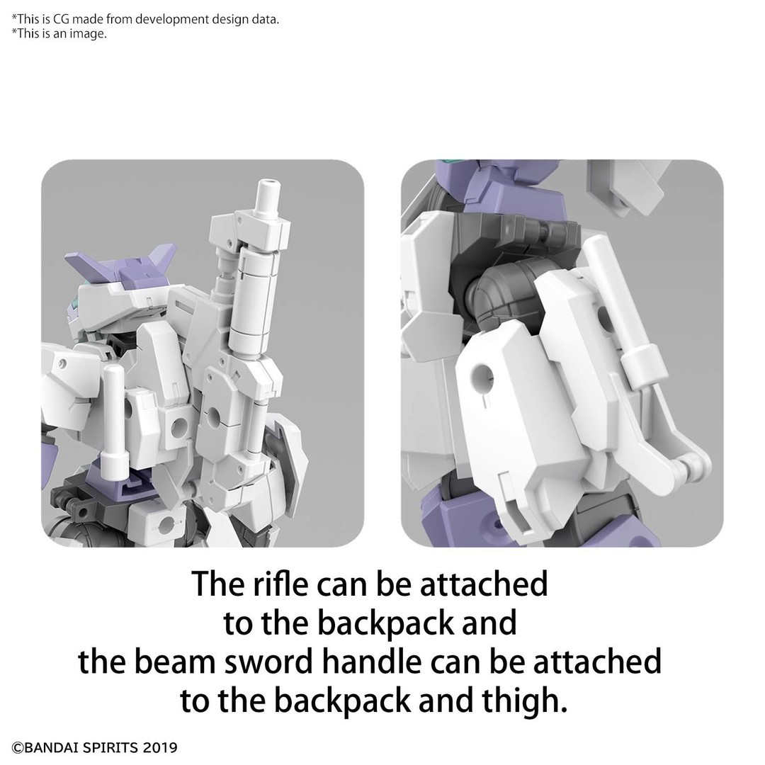 BAN2607527 Bandai 30MM 1/144 EEXM-S01U Forestieri 01