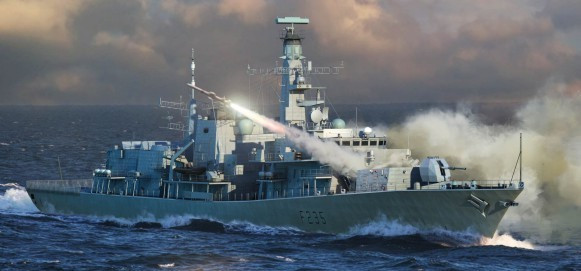 TSM06722 HMS TYPE 23 Frigate Monmouth (F235) 1/700