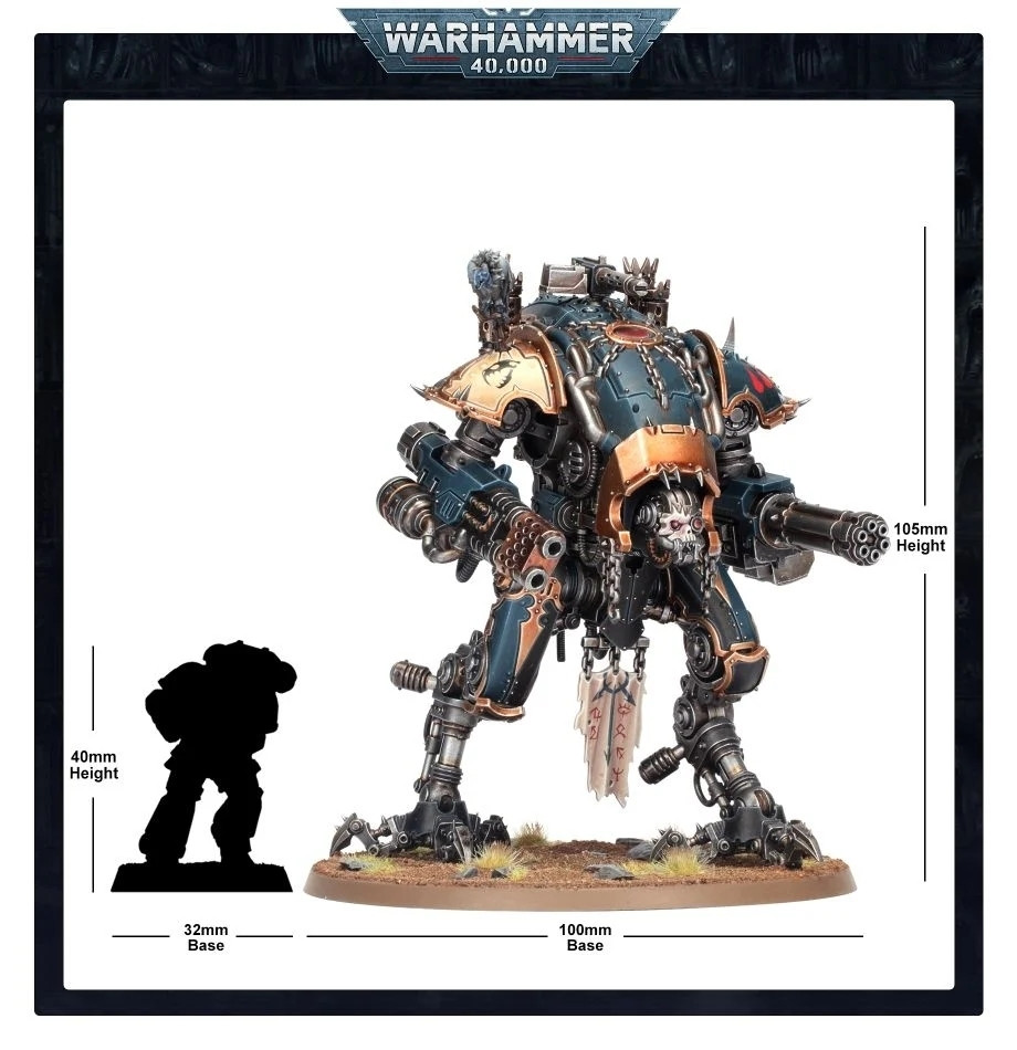 GW43-64 CHAOS KNIGHTS: WARDOGS  WH40K