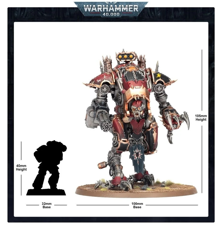 GW43-64 CHAOS KNIGHTS: WARDOGS  WH40K