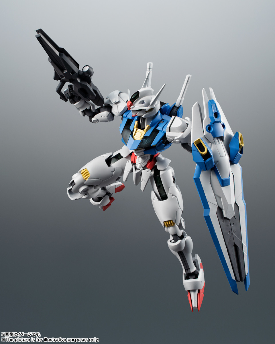BAN0063994 Bandai Spirits Robot Spirits Figurine ?Side MS?Gundam Aerial Ver.A.N.I.M.E. "Mobile Suit Gundam: The Witch From Mercury"