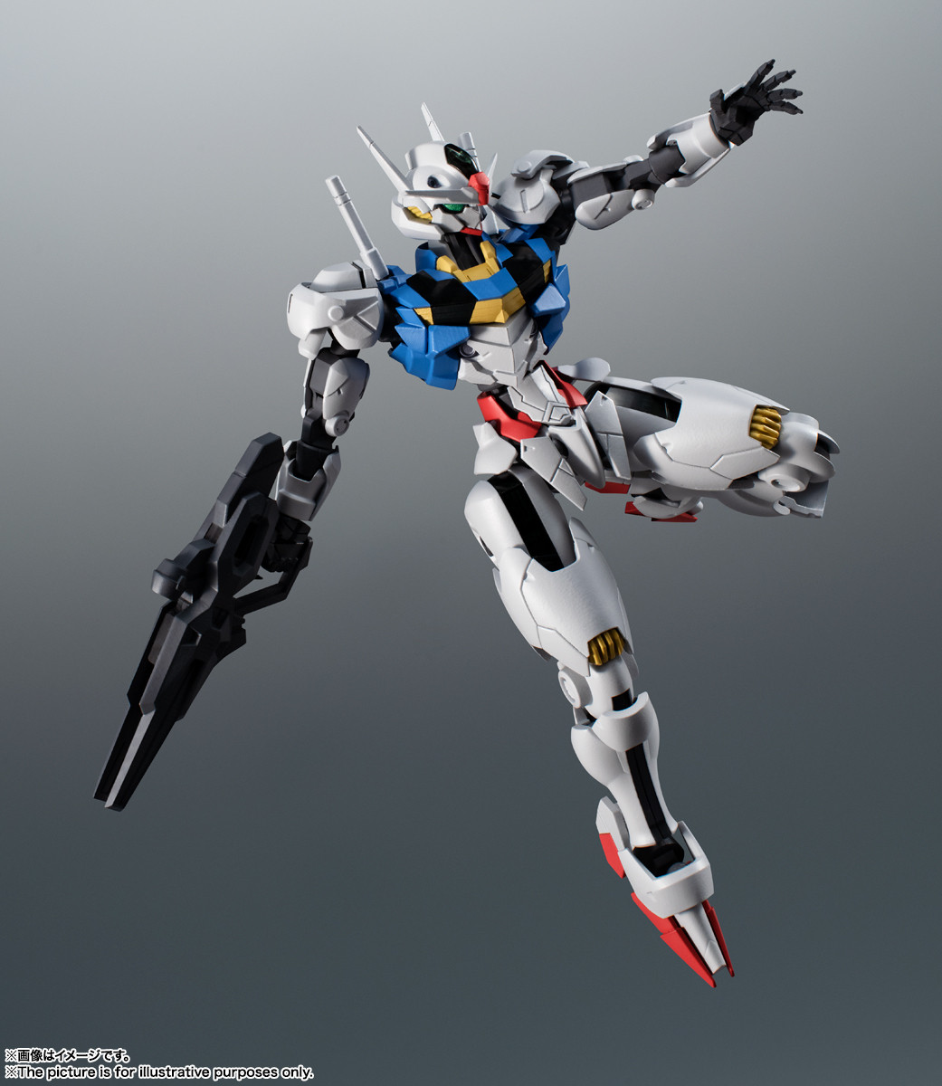 BAN0063994 Bandai Spirits Robot Spirits Figurine ?Side MS?Gundam Aerial Ver.A.N.I.M.E. "Mobile Suit Gundam: The Witch From Mercury"