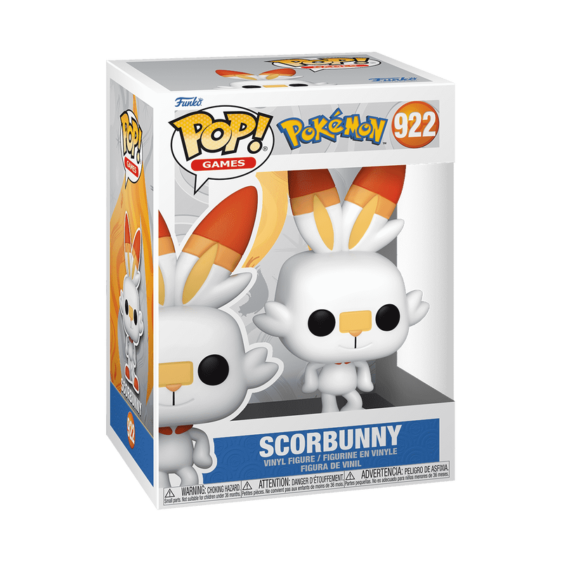 FU62271 Pokemon Scorbunny Pop! Vinyl Figure