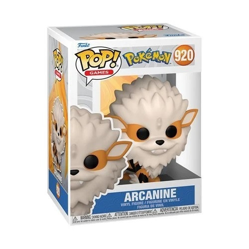 FU62272 Pokemon Arcanine Pop! Vinyl Figure