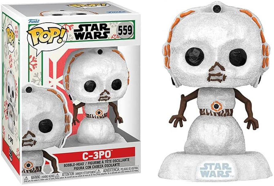 64335 Star Wars Holiday C-3PO Snowman Pop! Vinyl Figure