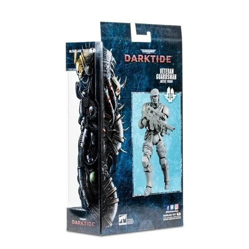 MF10974 Warhammer 40,000: Darktide Wave 6 Veteran Guardsman Artist Proof 7-Inch Scale Action Figure
