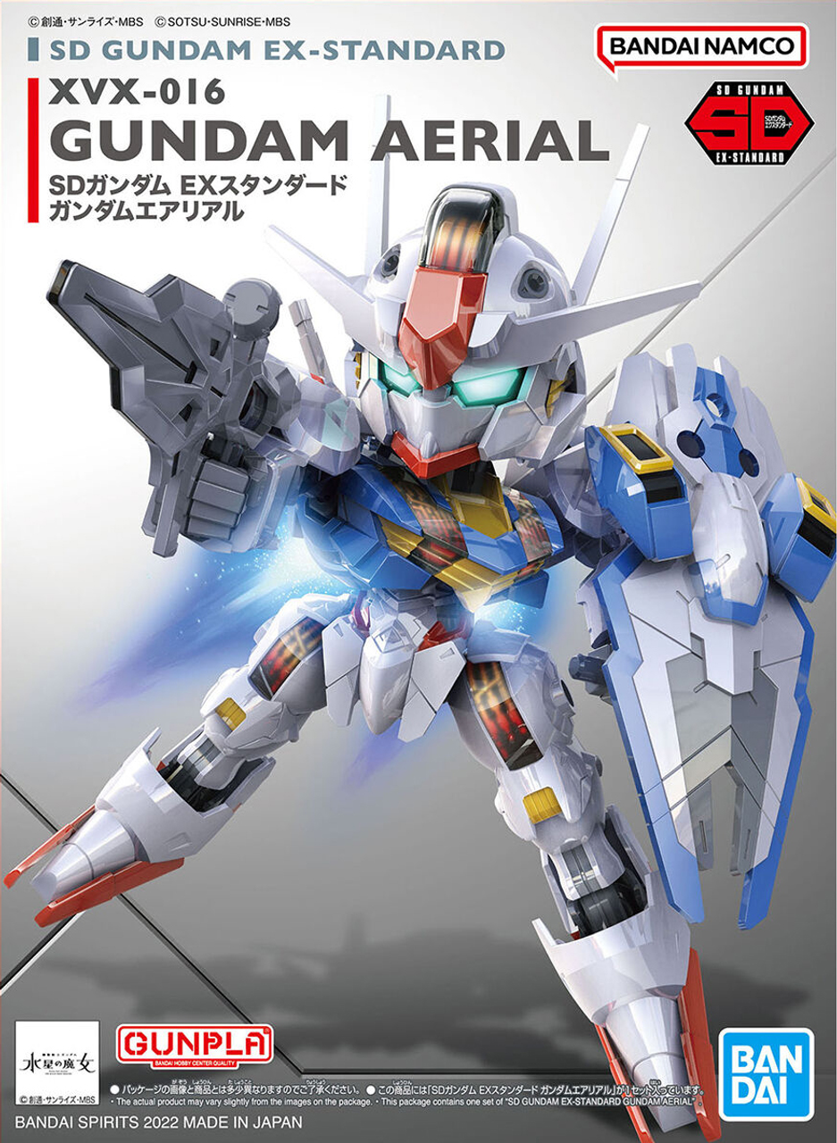 BAN2637836 Bandai SD EX-Standard #019 Gundam Aerial "The Witch from Mercury"