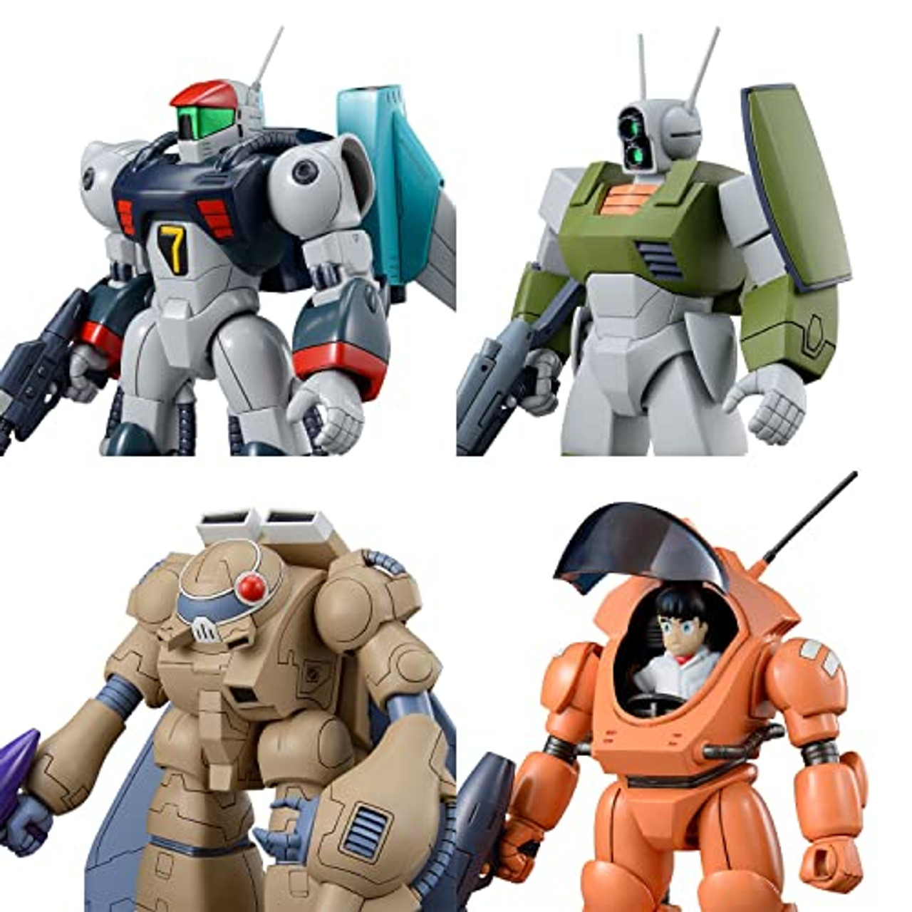 BAN2635620 Bandai Spirits Round Vernian Vifam Wave 1 Set of 4 Figures
