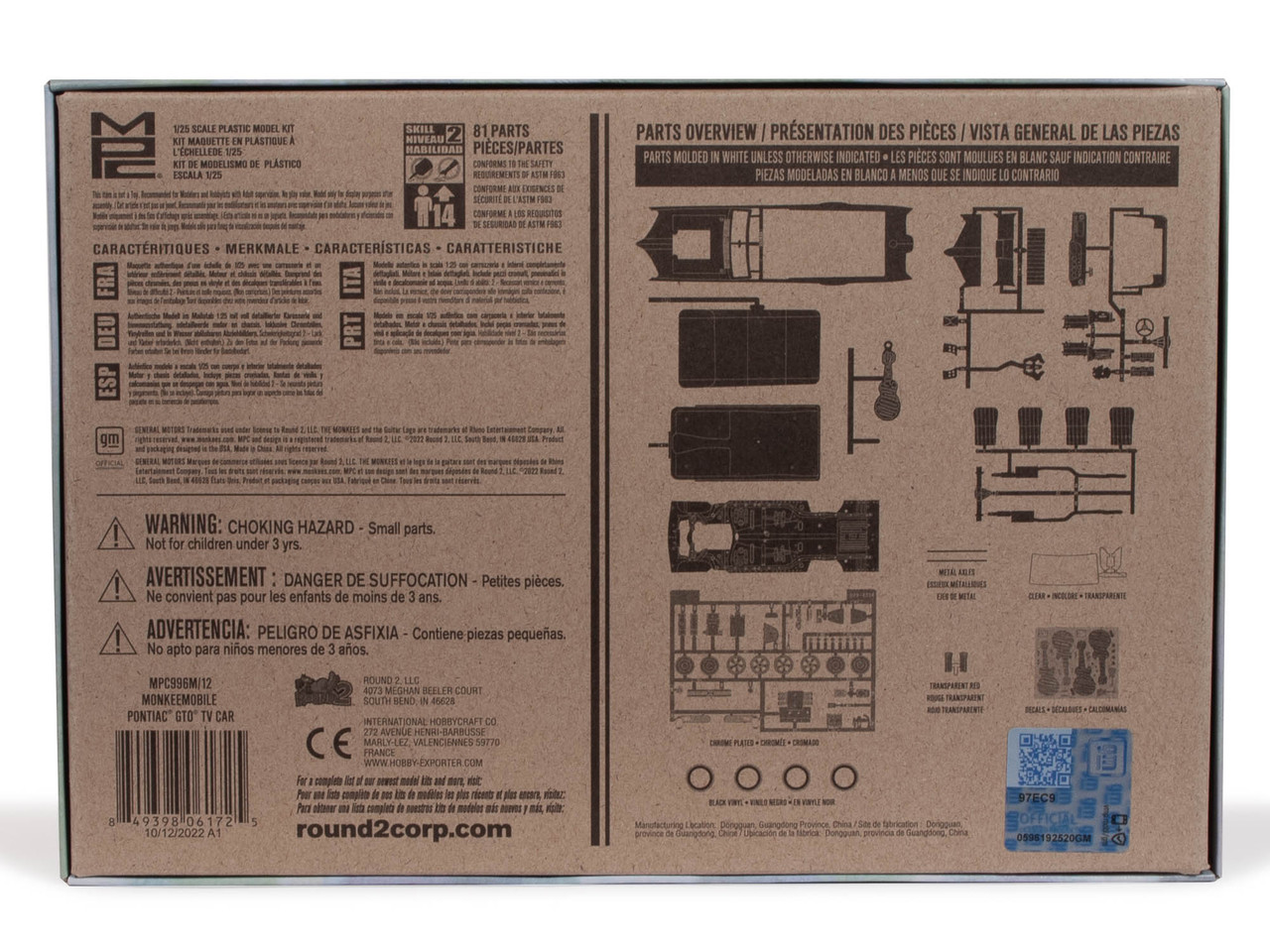 MPC996M MPC Monkeemobile TV Car 1/25