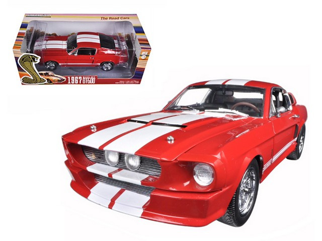 AS-JADA63013 1/18 1967 Shelby GT-500, White