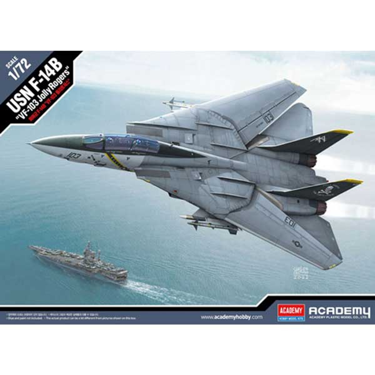ACY12578 F-14B VF-103 "Jolly Rogers" USN  1/72