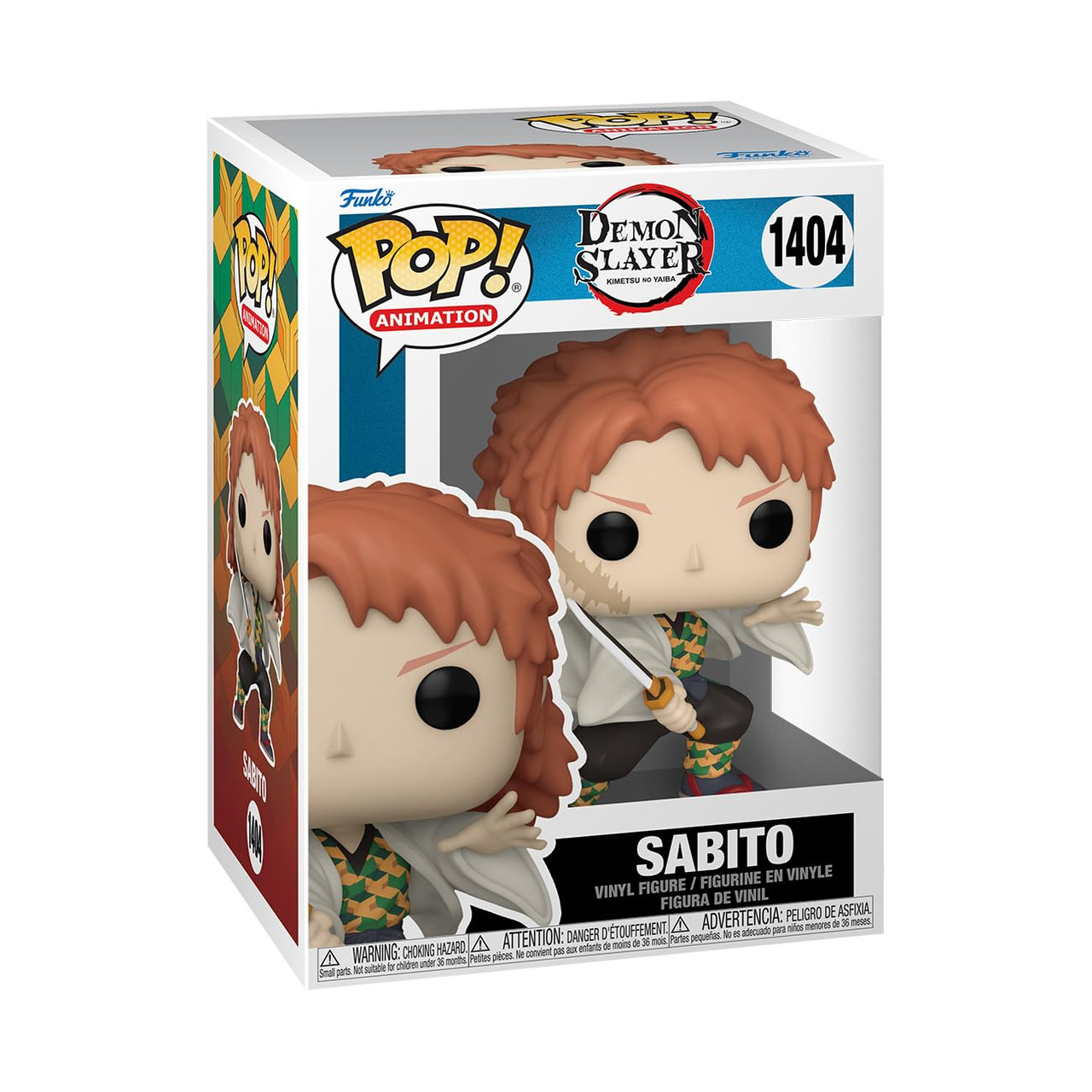 FU72131 Demon Slayer Sabito (No Mask) Pop! Vinyl Figure
