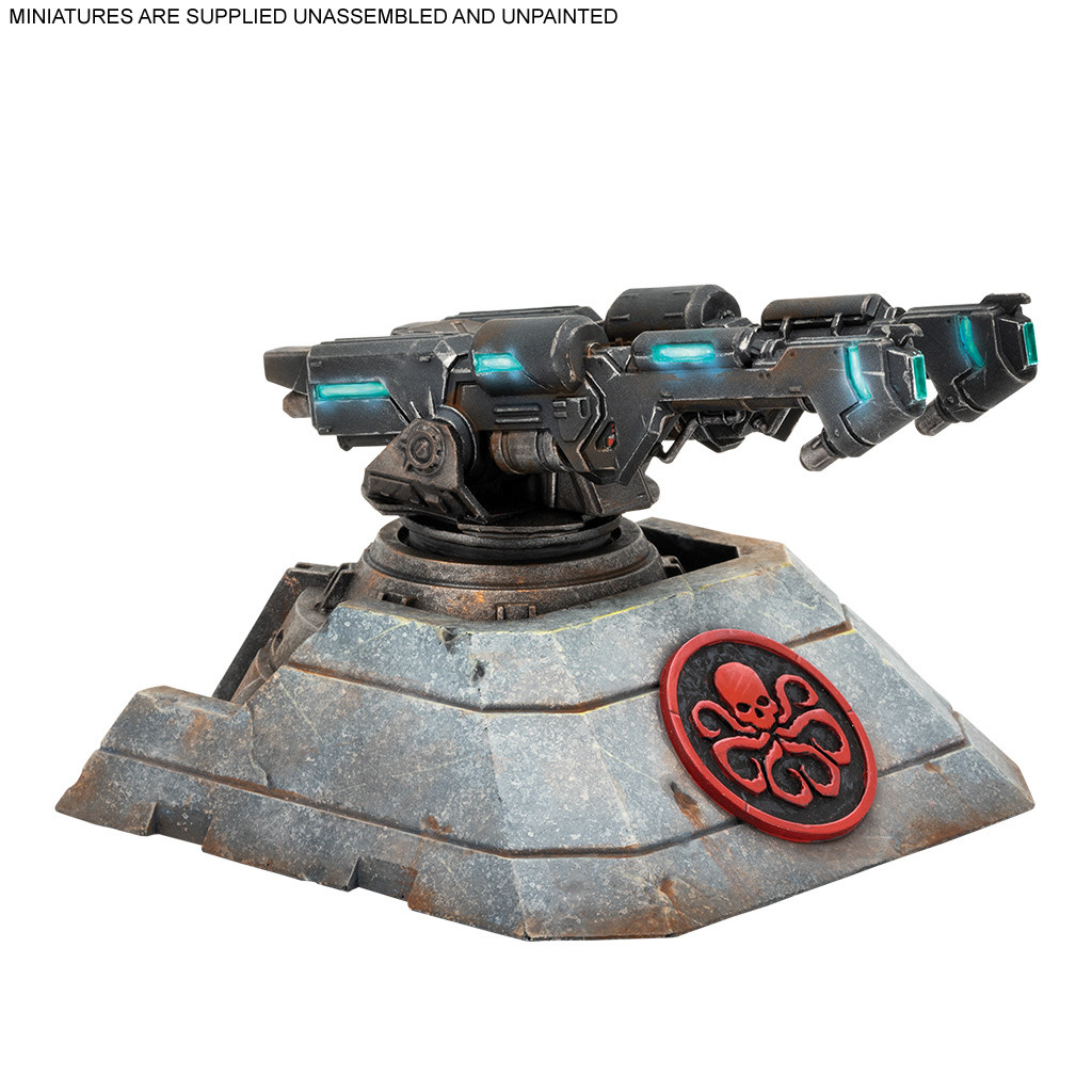 CP179EN MARVEL: CRISIS PROTOCOL - HYDRA TURRET TERRAIN PACK