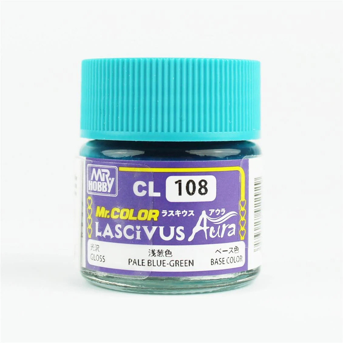 GNZCL108  Mr. Color Lascivus 108 - Gloss Pale Blue-Green - 10ml