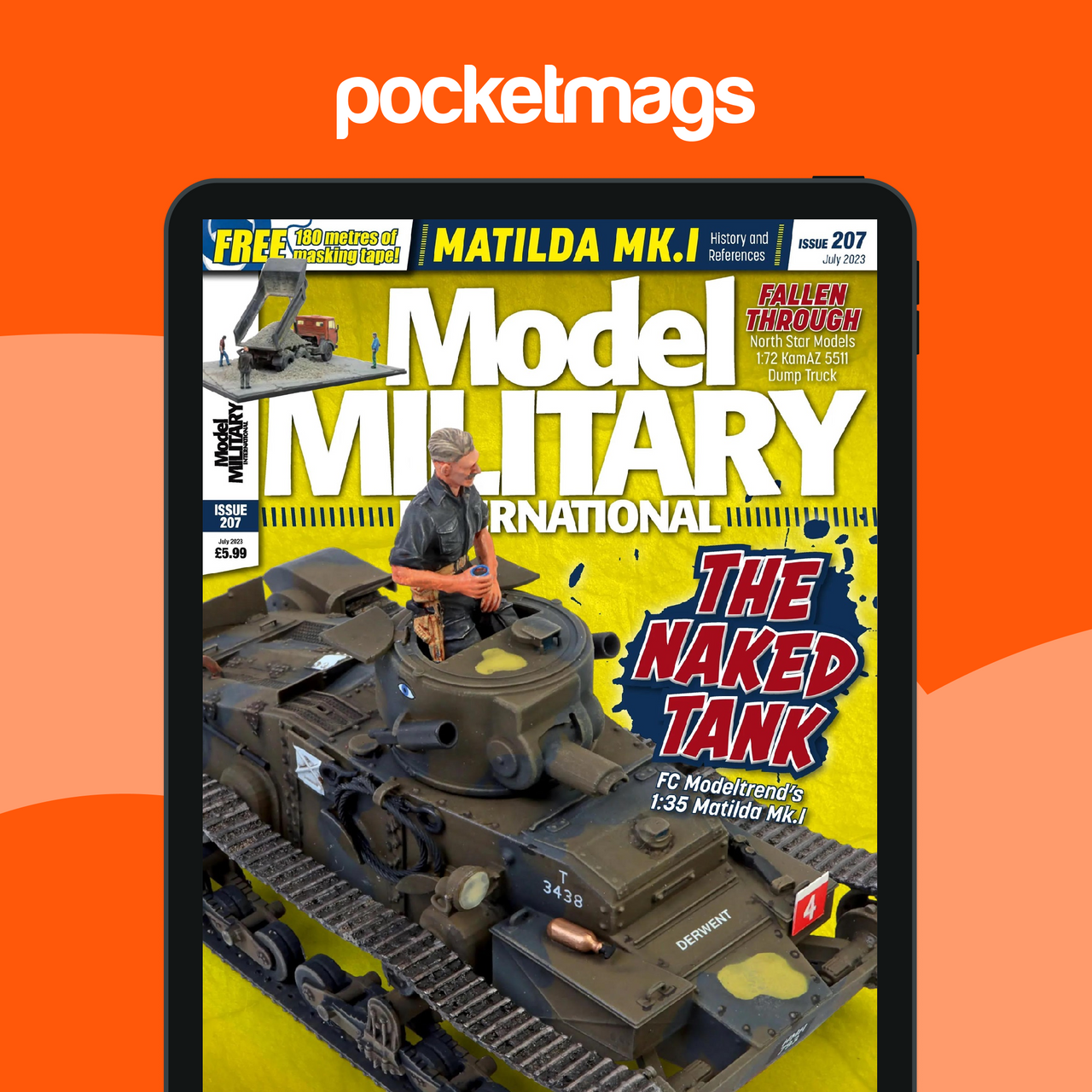 ADHMI207 DooLittle Media, Model Military Int Issue 207