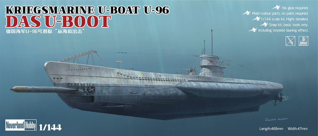 NLH8001 Kriegsmarine U-Boat U-96 