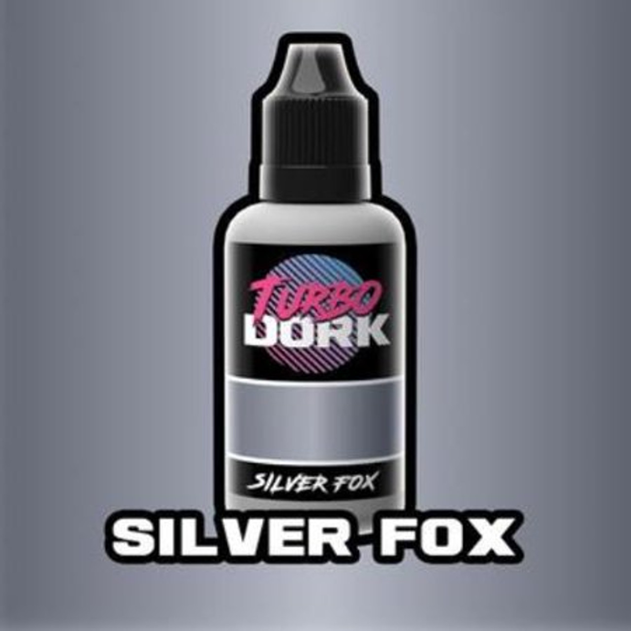 TDK25717 Silver Fox Metallic Acrylic Paint 22ml Bottle 5014